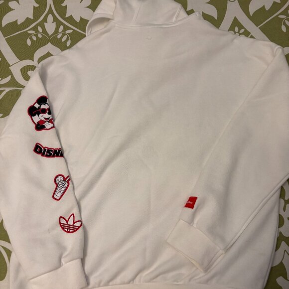 Adidas x Disney Mickey & Friends Kids Hoodie (HF7578) Size Medium Disney Parks - Picture 2 of 6